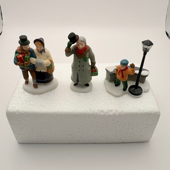 Department 56 Other - Department 56 A Christmas Carol Morning Set of 3 Figurines Multicolor 5588-3